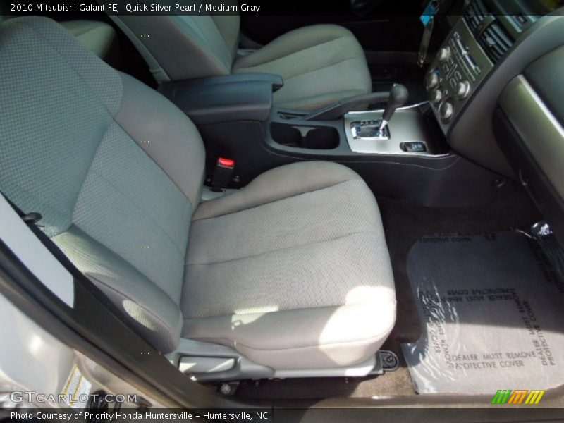 Quick Silver Pearl / Medium Gray 2010 Mitsubishi Galant FE