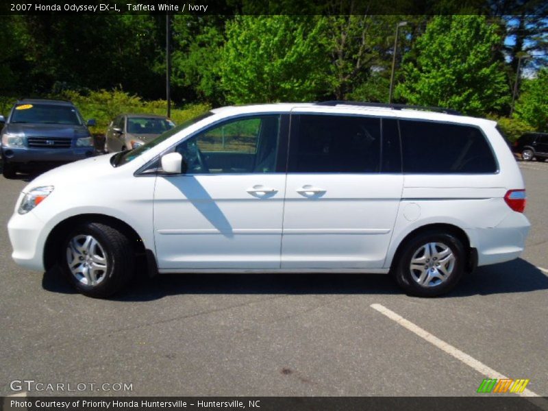 Taffeta White / Ivory 2007 Honda Odyssey EX-L