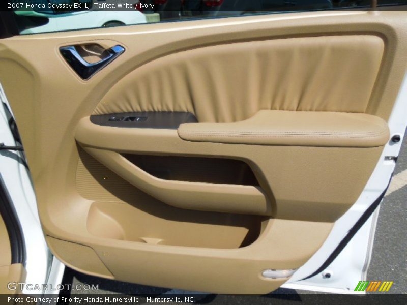 Taffeta White / Ivory 2007 Honda Odyssey EX-L