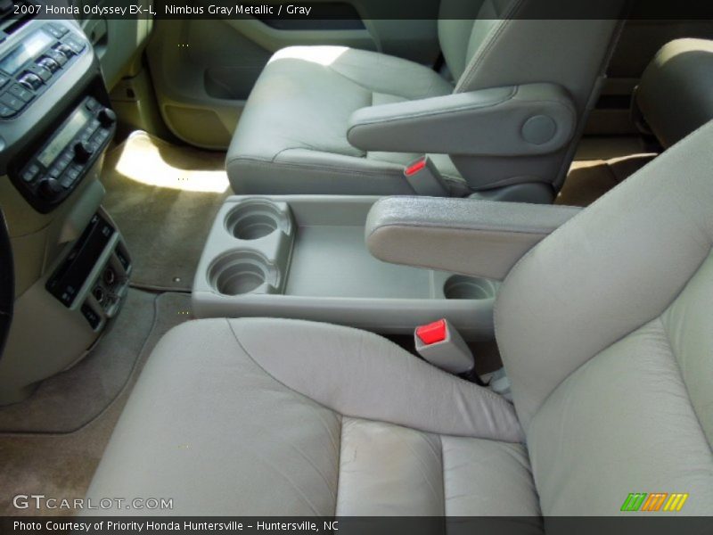 Nimbus Gray Metallic / Gray 2007 Honda Odyssey EX-L