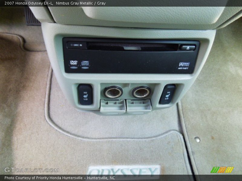 Nimbus Gray Metallic / Gray 2007 Honda Odyssey EX-L