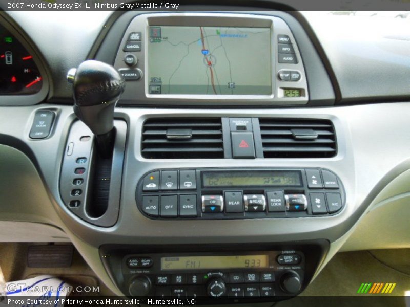 Nimbus Gray Metallic / Gray 2007 Honda Odyssey EX-L