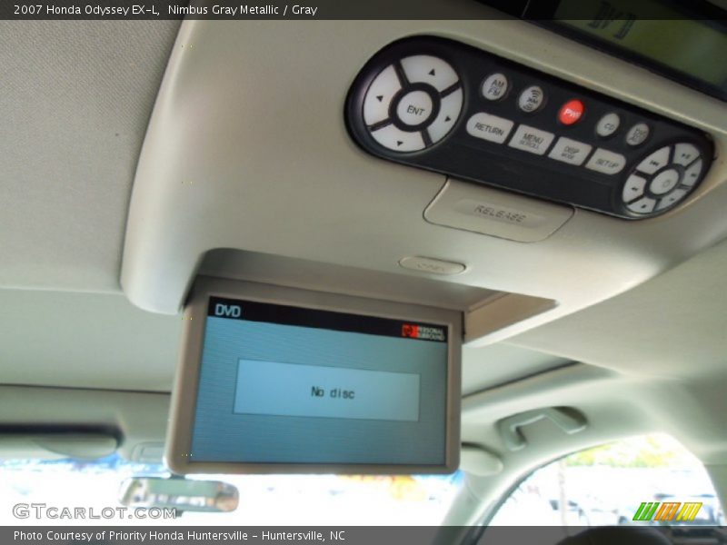 Nimbus Gray Metallic / Gray 2007 Honda Odyssey EX-L