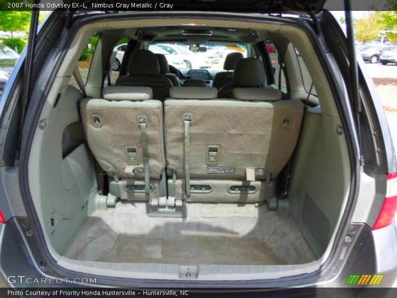 Nimbus Gray Metallic / Gray 2007 Honda Odyssey EX-L