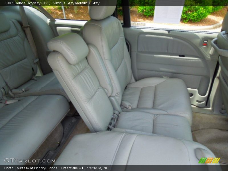 Nimbus Gray Metallic / Gray 2007 Honda Odyssey EX-L