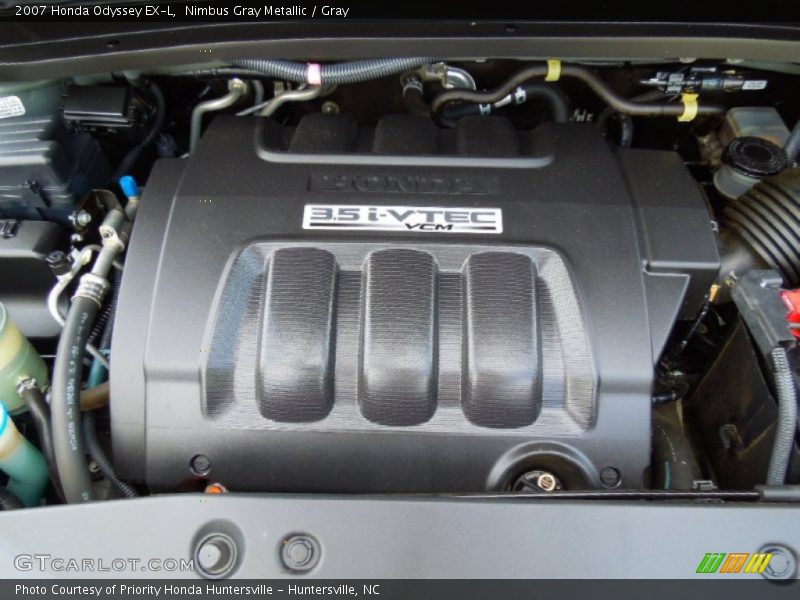 Nimbus Gray Metallic / Gray 2007 Honda Odyssey EX-L