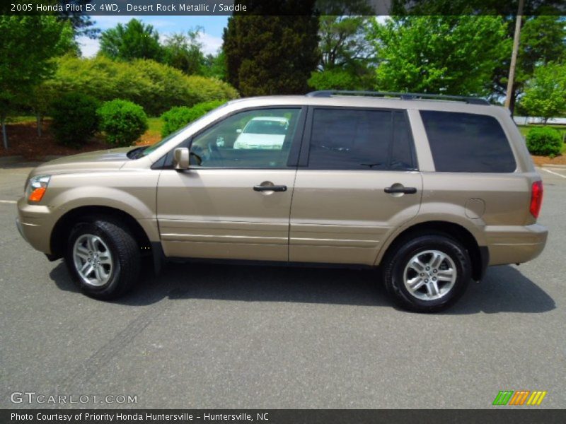 Desert Rock Metallic / Saddle 2005 Honda Pilot EX 4WD