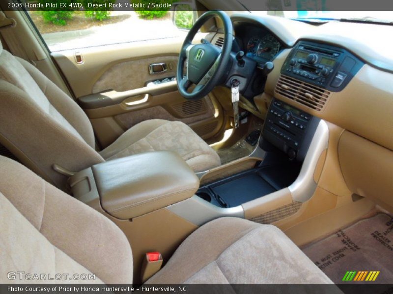 Desert Rock Metallic / Saddle 2005 Honda Pilot EX 4WD