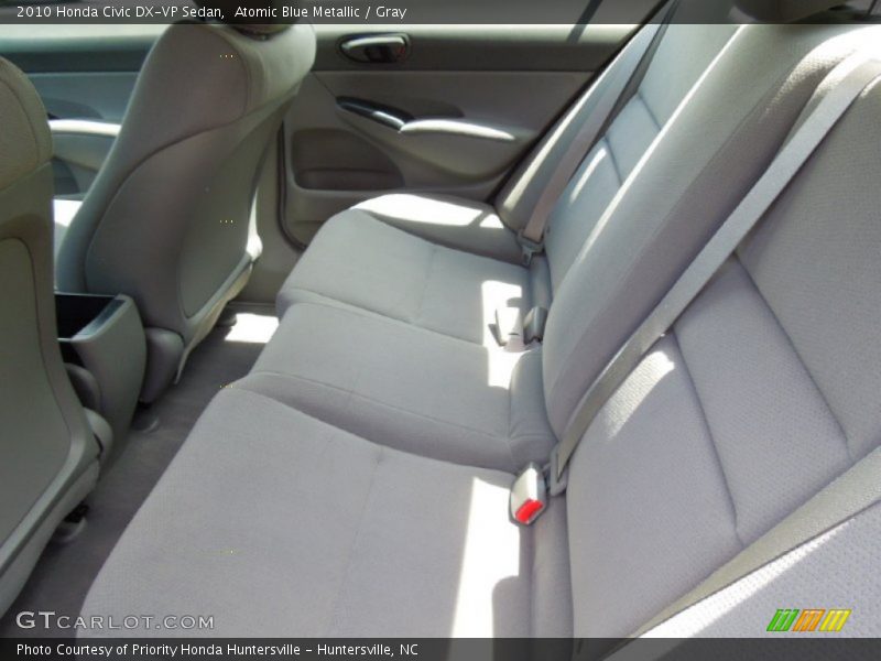 Atomic Blue Metallic / Gray 2010 Honda Civic DX-VP Sedan