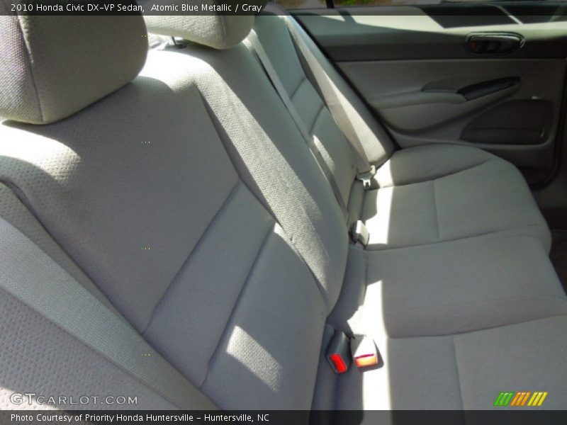 Atomic Blue Metallic / Gray 2010 Honda Civic DX-VP Sedan