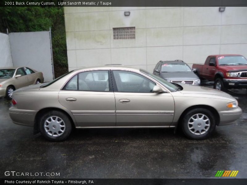 Light Sandrift Metallic / Taupe 2001 Buick Century Custom