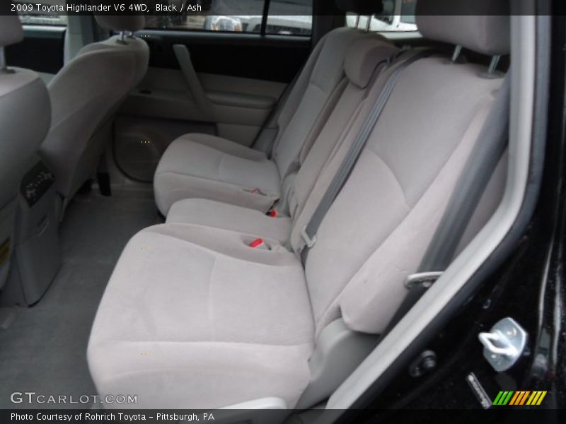 Black / Ash 2009 Toyota Highlander V6 4WD