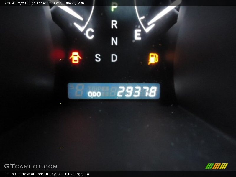 Black / Ash 2009 Toyota Highlander V6 4WD