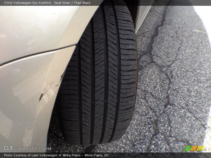 Opal Silver / Titan Black 2009 Volkswagen Eos Komfort