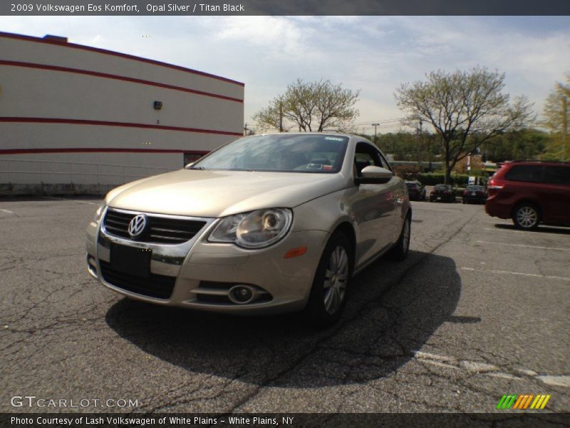 Opal Silver / Titan Black 2009 Volkswagen Eos Komfort