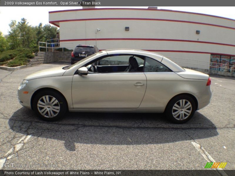 Opal Silver / Titan Black 2009 Volkswagen Eos Komfort