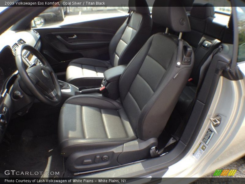 Opal Silver / Titan Black 2009 Volkswagen Eos Komfort