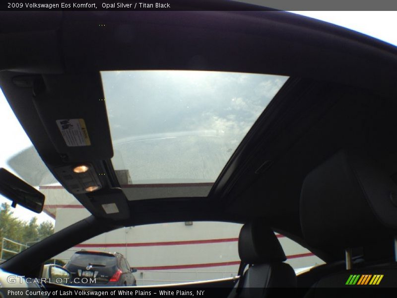 Opal Silver / Titan Black 2009 Volkswagen Eos Komfort
