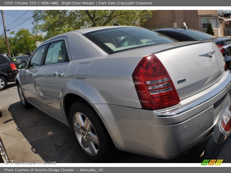 Bright Silver Metallic / Dark Slate Gray/Light Graystone 2005 Chrysler 300 C HEMI AWD
