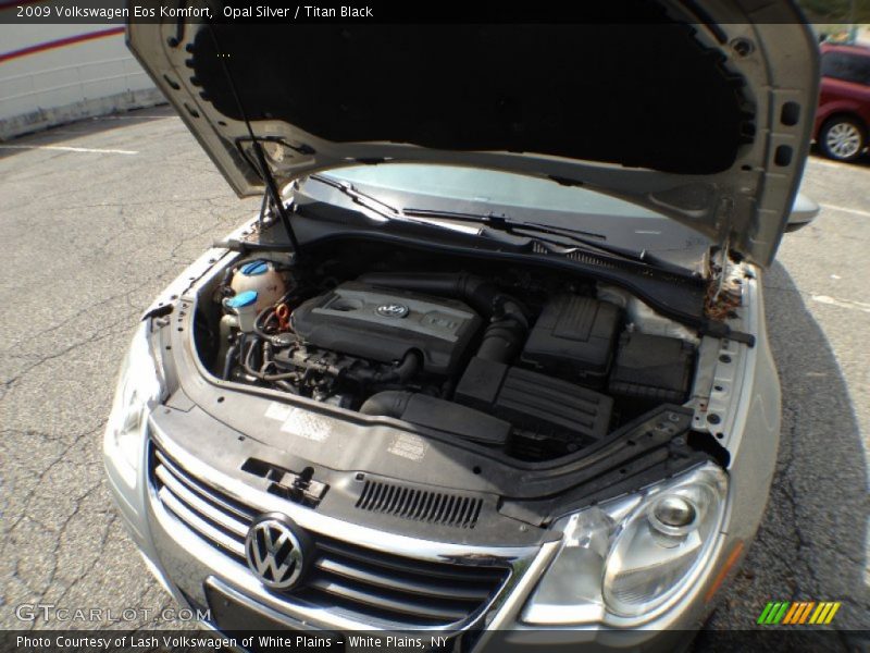 Opal Silver / Titan Black 2009 Volkswagen Eos Komfort