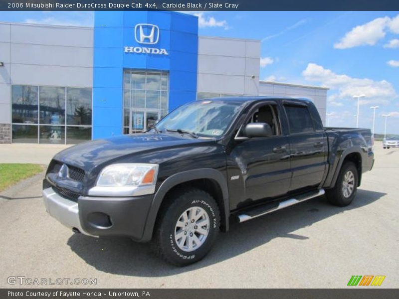 Carbide Black / Slate Gray 2006 Mitsubishi Raider DuroCross Double Cab 4x4