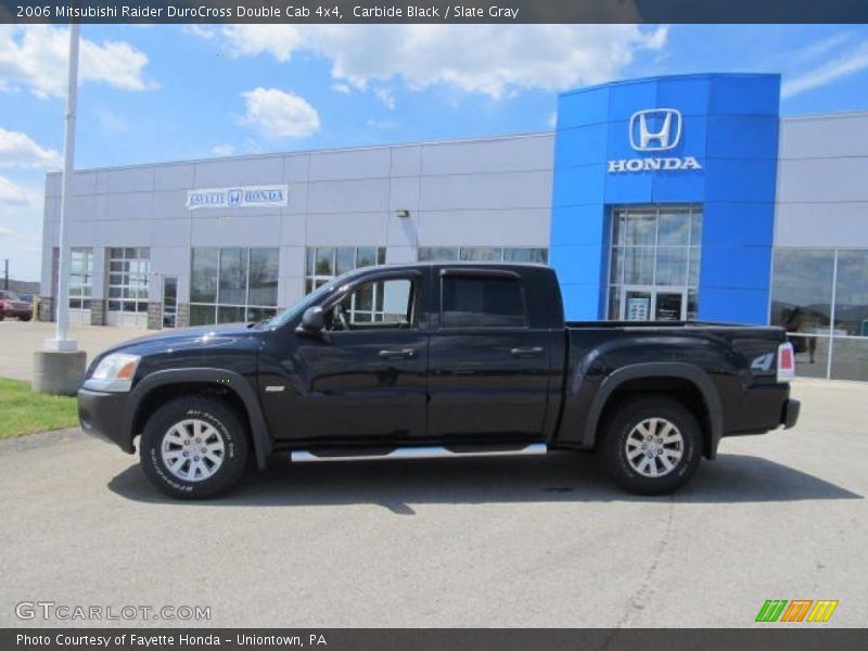 Carbide Black / Slate Gray 2006 Mitsubishi Raider DuroCross Double Cab 4x4