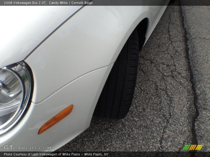 Candy White / Cornsilk Beige 2008 Volkswagen Eos 2.0T
