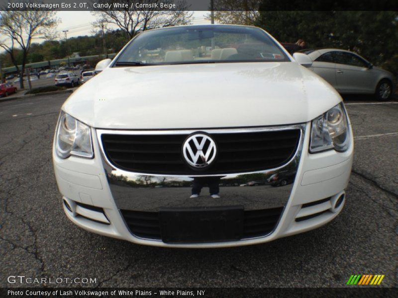 Candy White / Cornsilk Beige 2008 Volkswagen Eos 2.0T