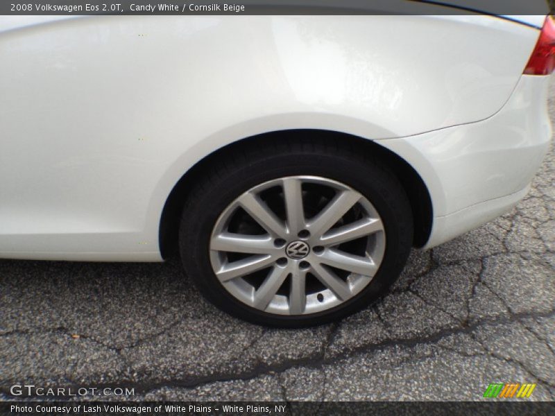 Candy White / Cornsilk Beige 2008 Volkswagen Eos 2.0T