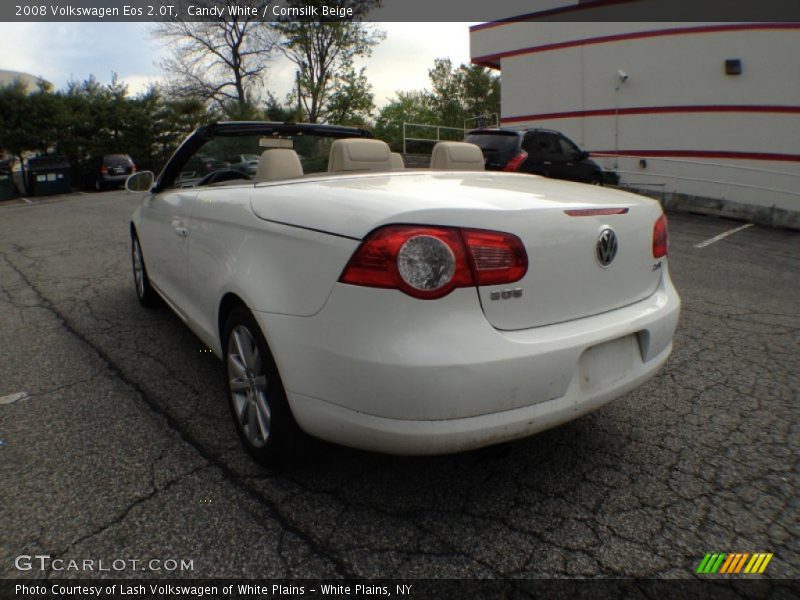 Candy White / Cornsilk Beige 2008 Volkswagen Eos 2.0T