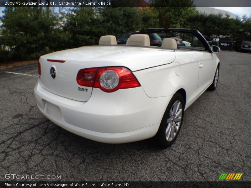 Candy White / Cornsilk Beige 2008 Volkswagen Eos 2.0T