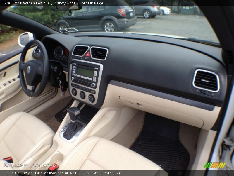 Candy White / Cornsilk Beige 2008 Volkswagen Eos 2.0T