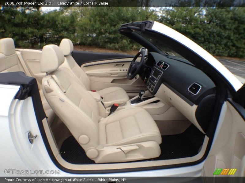 Candy White / Cornsilk Beige 2008 Volkswagen Eos 2.0T
