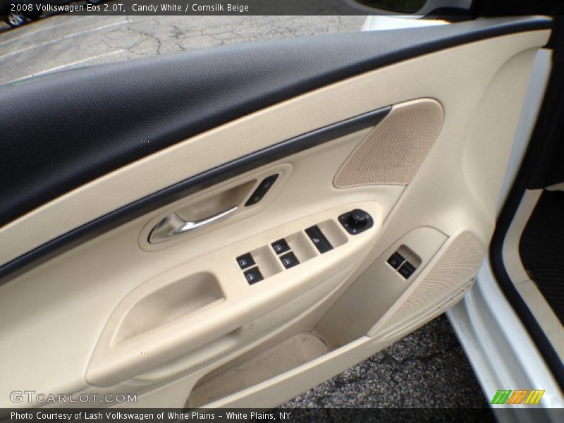 Candy White / Cornsilk Beige 2008 Volkswagen Eos 2.0T