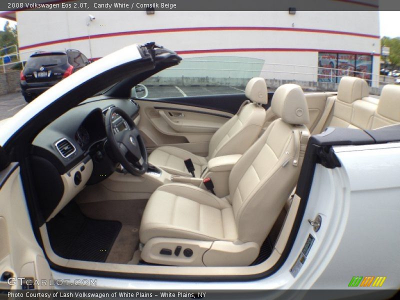 Candy White / Cornsilk Beige 2008 Volkswagen Eos 2.0T