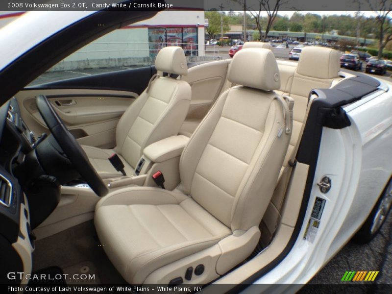 Candy White / Cornsilk Beige 2008 Volkswagen Eos 2.0T