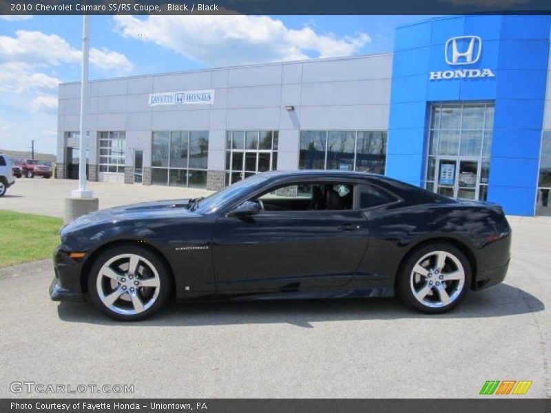 Black / Black 2010 Chevrolet Camaro SS/RS Coupe