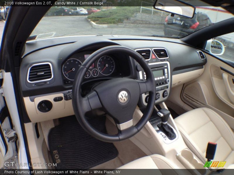 Candy White / Cornsilk Beige 2008 Volkswagen Eos 2.0T