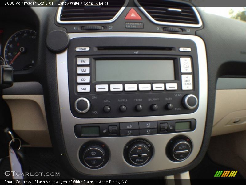 Candy White / Cornsilk Beige 2008 Volkswagen Eos 2.0T