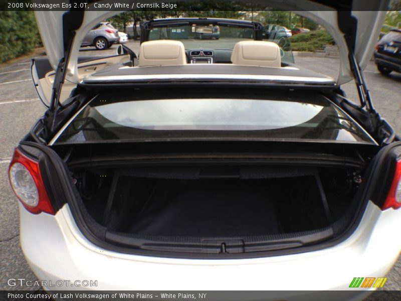 Candy White / Cornsilk Beige 2008 Volkswagen Eos 2.0T