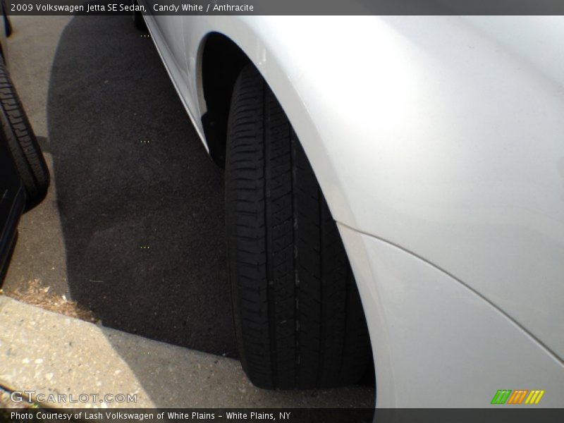 Candy White / Anthracite 2009 Volkswagen Jetta SE Sedan