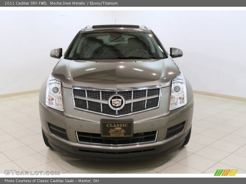 Mocha Steel Metallic / Ebony/Titanium 2011 Cadillac SRX FWD