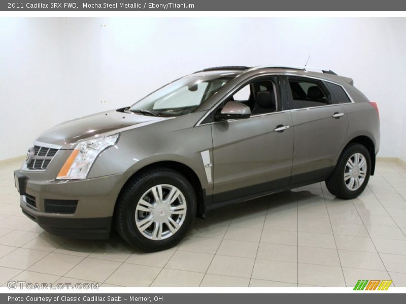 Mocha Steel Metallic / Ebony/Titanium 2011 Cadillac SRX FWD