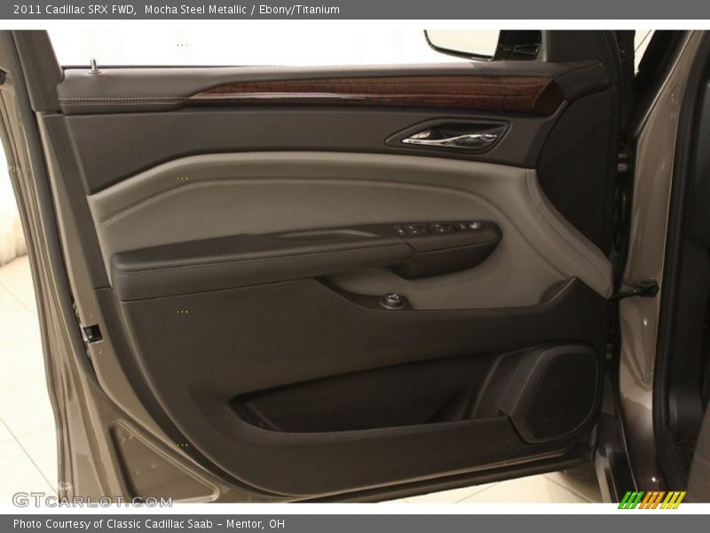Mocha Steel Metallic / Ebony/Titanium 2011 Cadillac SRX FWD