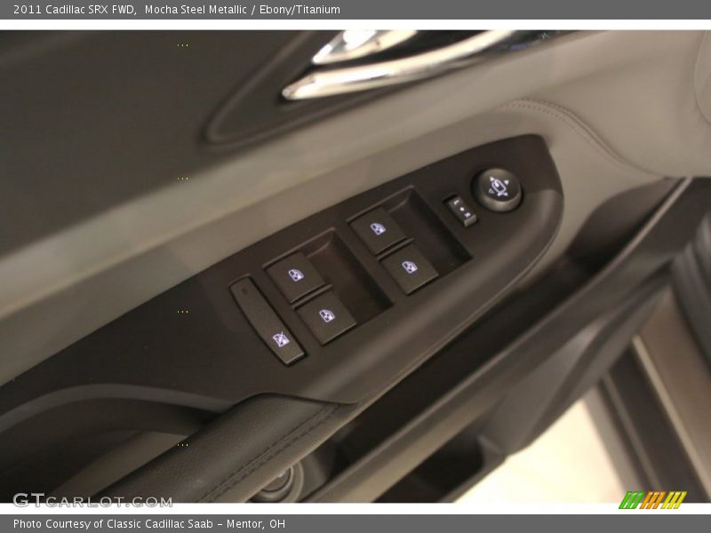 Mocha Steel Metallic / Ebony/Titanium 2011 Cadillac SRX FWD