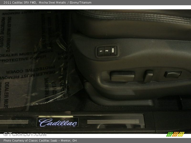Mocha Steel Metallic / Ebony/Titanium 2011 Cadillac SRX FWD