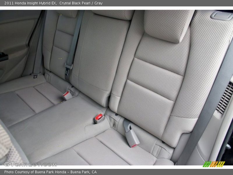 Crystal Black Pearl / Gray 2011 Honda Insight Hybrid EX