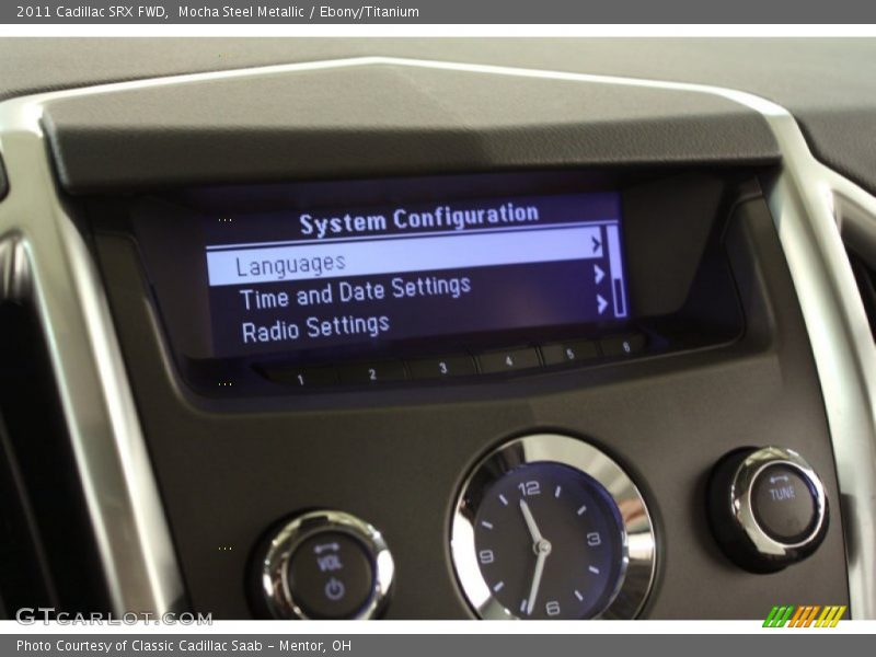 Mocha Steel Metallic / Ebony/Titanium 2011 Cadillac SRX FWD