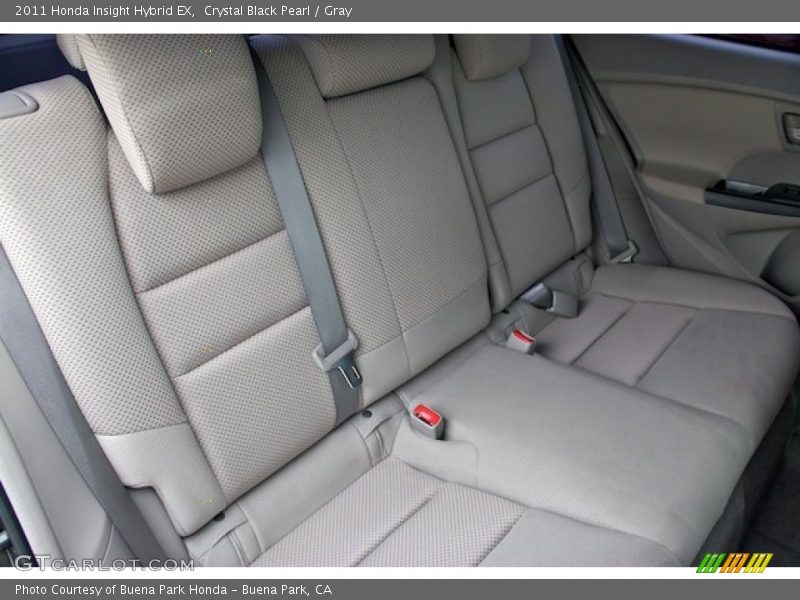 Crystal Black Pearl / Gray 2011 Honda Insight Hybrid EX