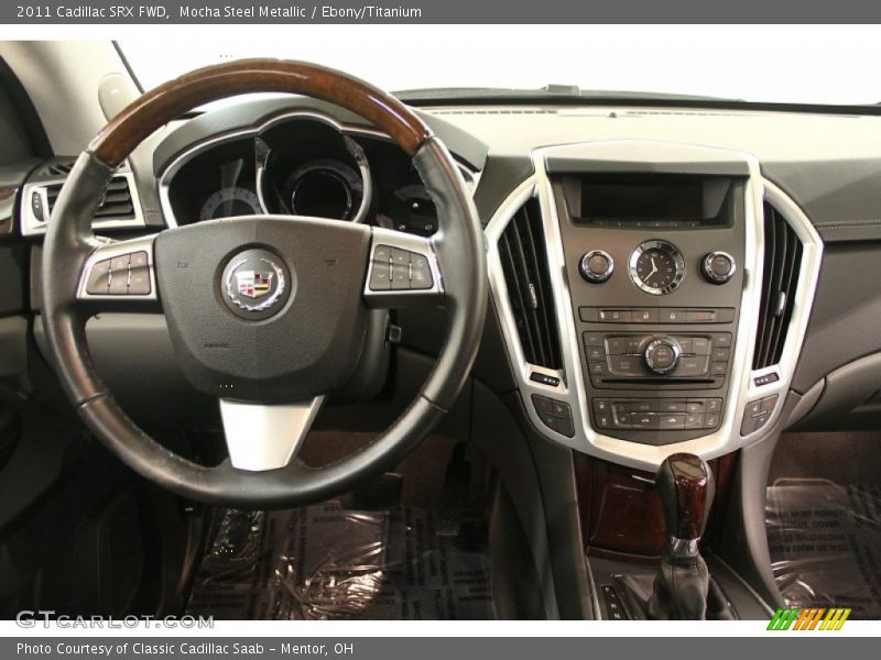 Mocha Steel Metallic / Ebony/Titanium 2011 Cadillac SRX FWD